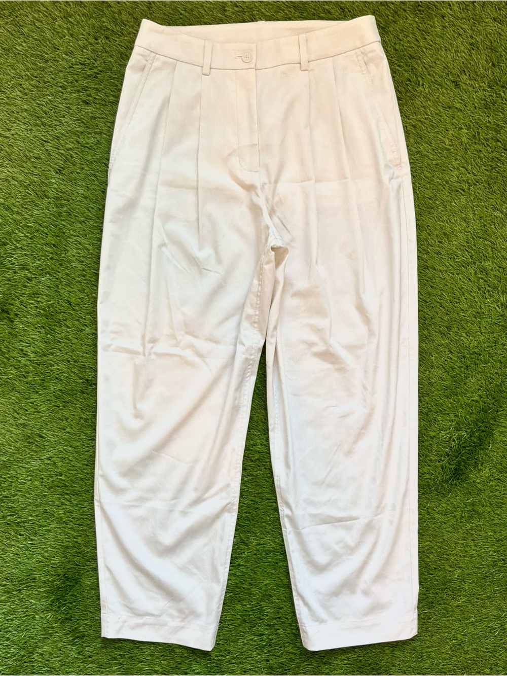 Kit and Ace White Tailored Pants Size 8